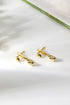 Cercei din argint Sika (Silver/Gold)